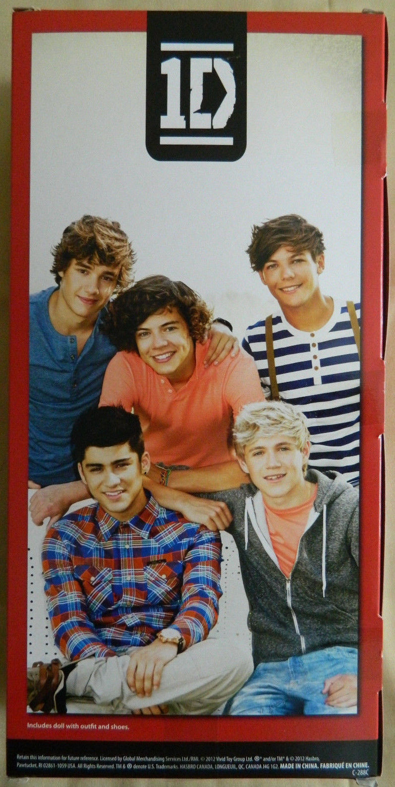 Louis Tomlinson One Direction 1D Doll Louis Tomlinson Collector Dolls New Boy