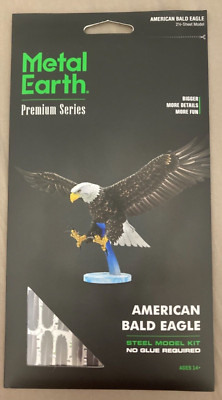 Metal Earth Premium Series 3D Models: American Bald Eagle