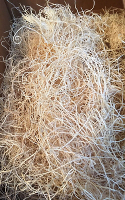 Natural Wood Wool Excelsior 1.8Lb   for fruit flies' cultures  FREE SHIPPING 