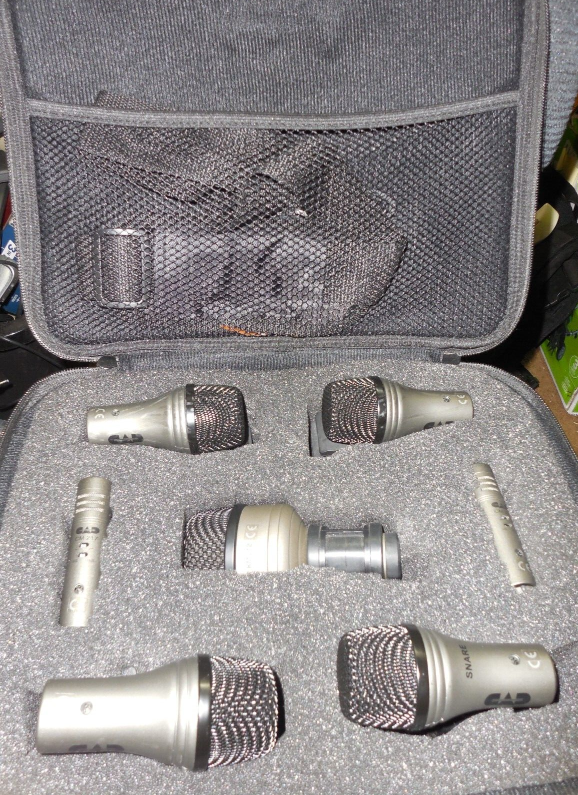 CAD PRO-7 ドラム用マイク 7本セット ケース付き 中古・動作品 719TtCftHCL._UF350,350_QL80_.jpg