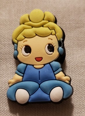 Pair of Cinderella Clog Shoe Charms - NEW