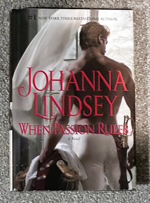 When Passion Rules by Johanna Lindsey Hardcover Combined Shipping