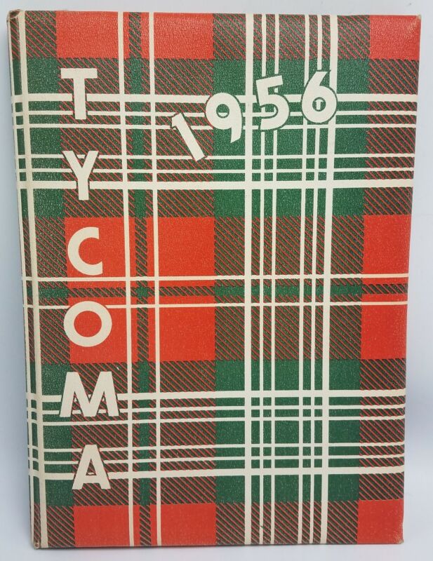 1956 Annual Yearbook ~ Highland High School "Tycoma" ~ Cowiche, Washington