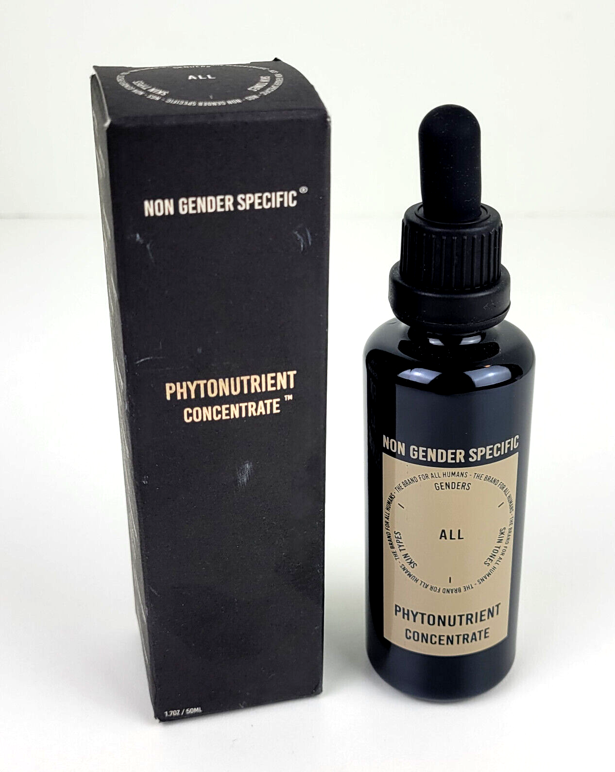 Non Gender Specific Phytonutrient Concentrate Facial Oil 1.7 oz NIB