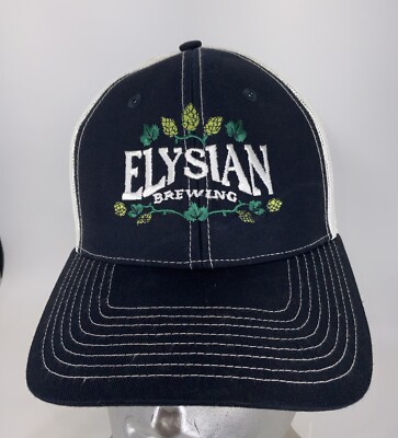 ELYSIAN BREWING SEATTLE BREWERY TRUCKER HAT  Snapback Baseball Cap