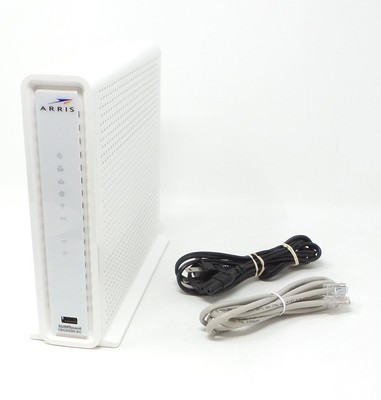Arris SURFboard AC1900 Cable Modem & WiFi Router DOCSIS 3.0 SBG6900-AC White
