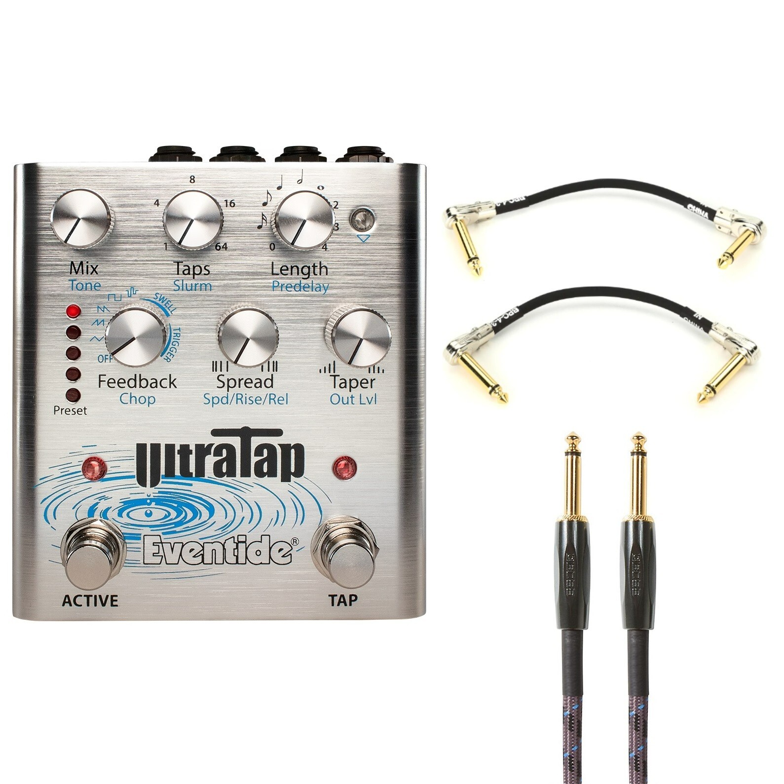 ギター EVENTIDE Ultra Tap Pedal New Eventide UltraTap Multi Tap Delay Guitar Effects Pedal