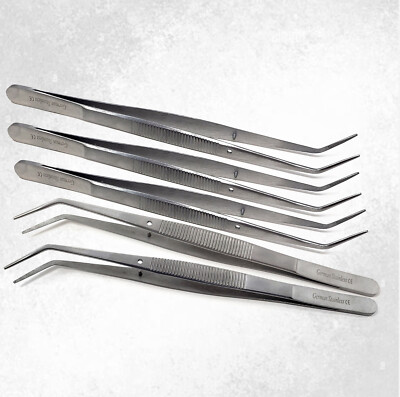 5 Premium grade LONDON College Cotton Plier Dental Endodontic Instruments 6''