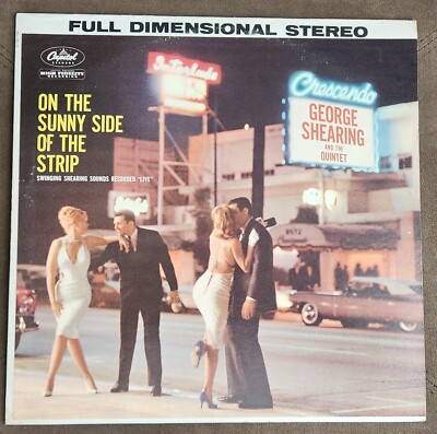 George Shearing-On The Sunny Side of The Strip vinyl Stereo 1960 1st press (EX)