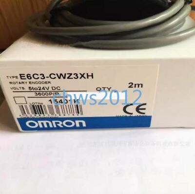 1 PCS NEW IN BOX OMRON E6C3-CWZ3XH 3600P/R 2M rotary encoder
