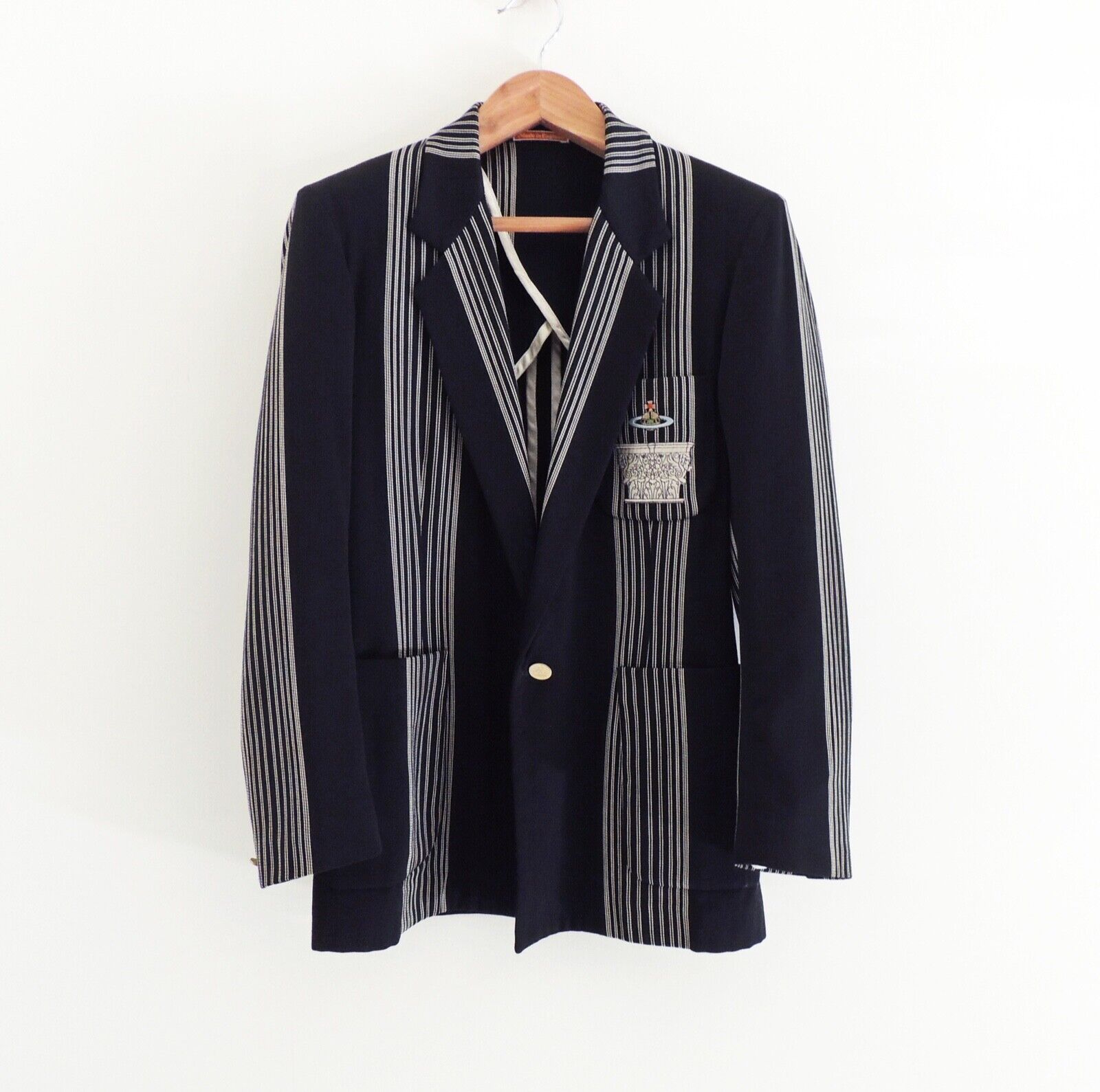 VIVIENNE WESTWOOD 1988 TIME MACHINE - Mens black stripe deep VIVIENNE WESTWOOD 1988 TIME MACHINE - Mens black stripe deep