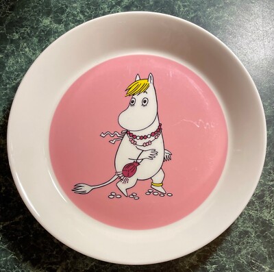 Arabia of Finland - Moomin Characters -  Snorkmaiden Plate 7 1/2''