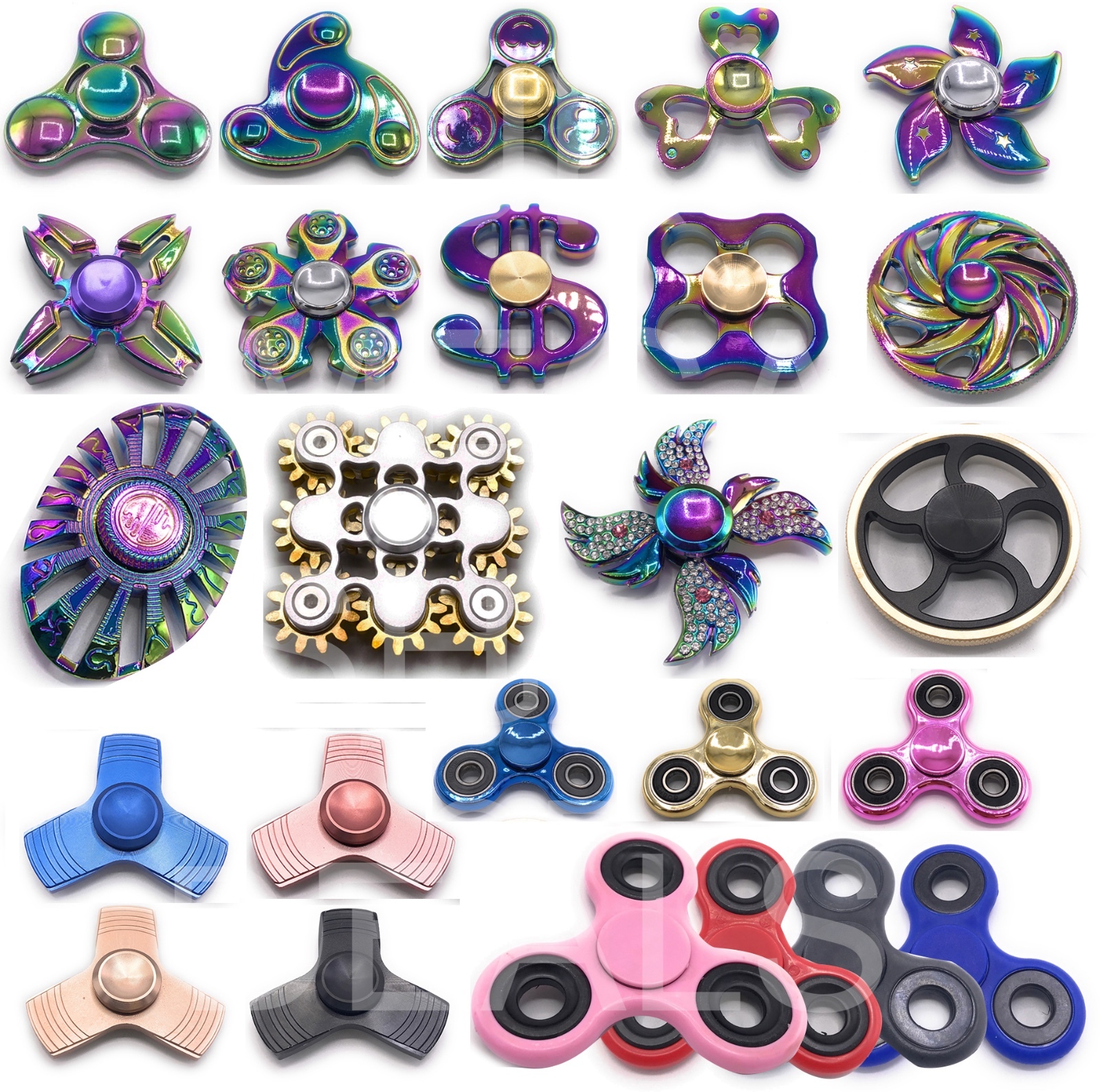 christmas fidget spinner