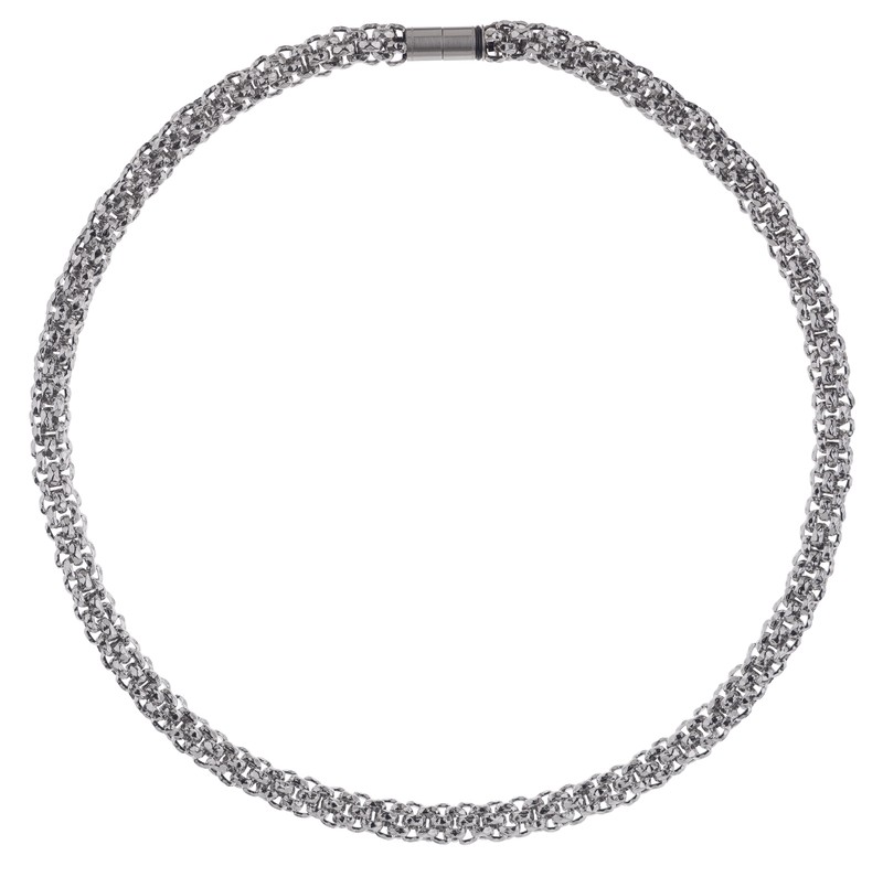 Ernstes Design Edvita Petit Collier K188 Inox 42 Cm Avec Essai En Aimant