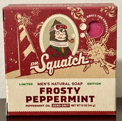 DR.Squatch All Natural Soap-Limited Edition-Your Choice of Scent - FAST SHIPPING