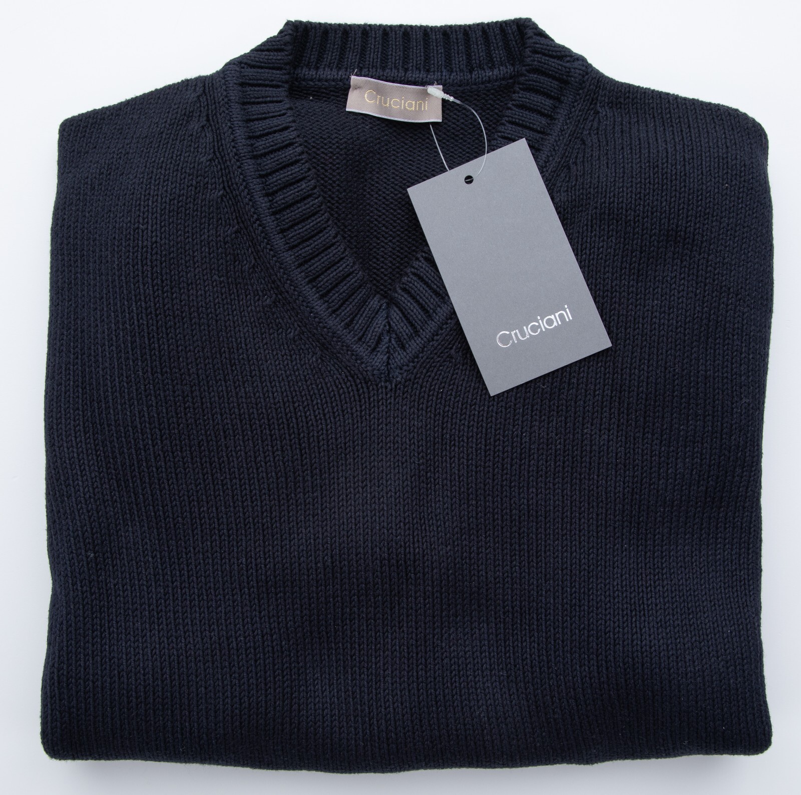 ISAIA Blue Mélange Turtleneck Sweater Pique Knit Wool Slim