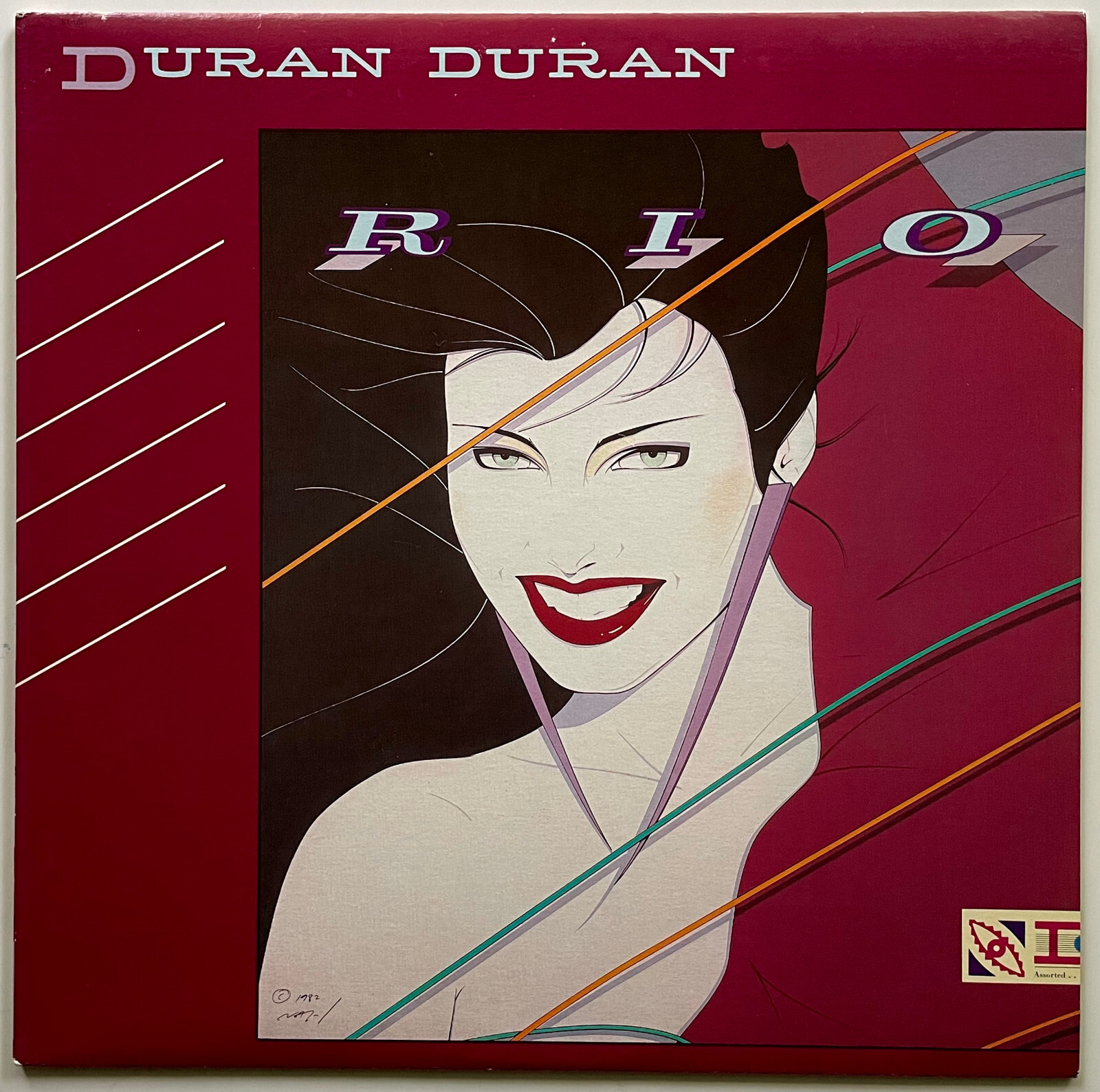 激レア！ LP DURAN DURAN / RIO フィリピン盤_1 duranduranrio__52647.