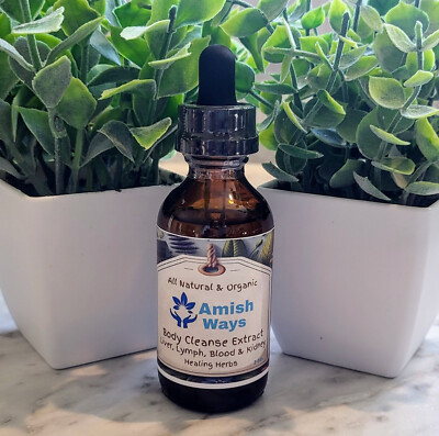 Body Cleanse and Detox Organic Extract or Tincture