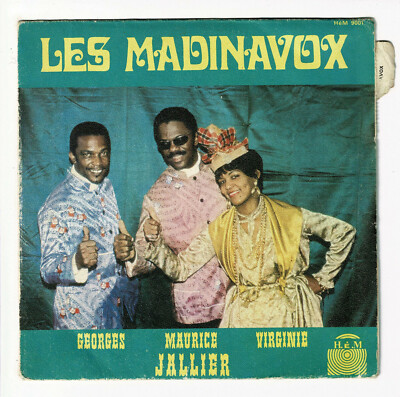 The Madinavox: Jallier Vinyl 45 RPM EP Antillais Manicou - Soldat Isido HeM 9001