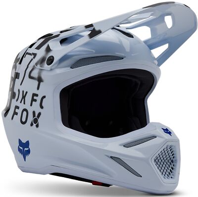 Fox Racing V3 Seventy4 MX Offroad Helmet White | eBay