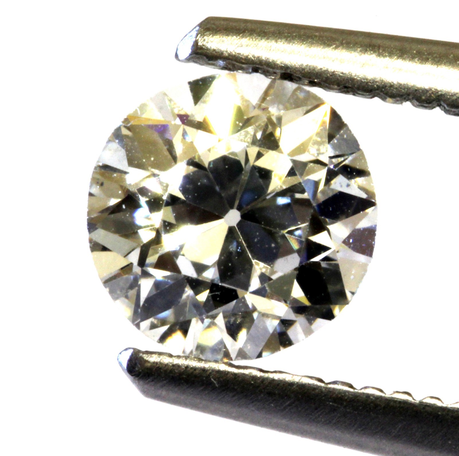 Loose GIA certified .85ct VS2 I European round diamond 5.97-6.17x3.84mm