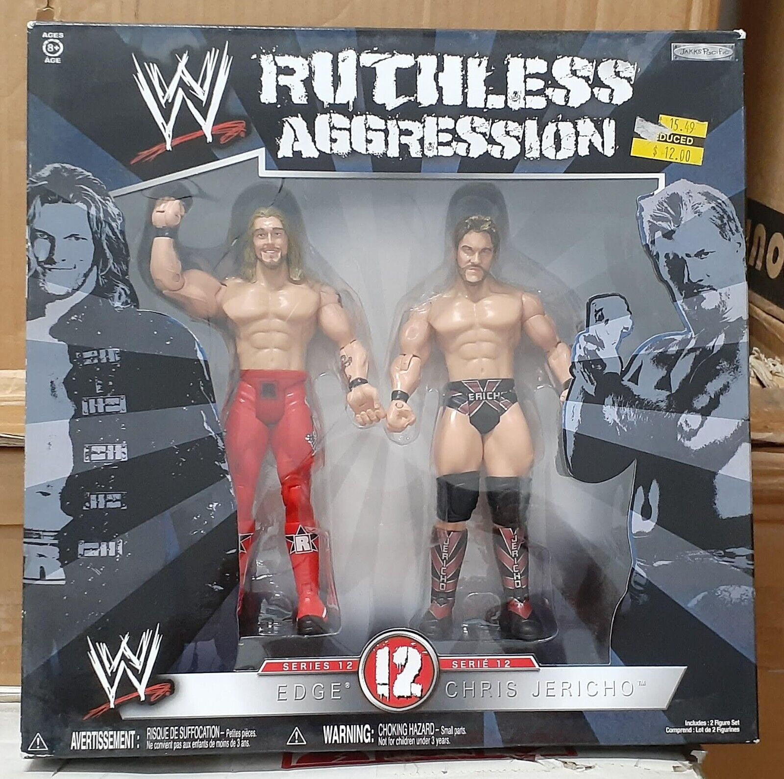 WWE Jakks Ruthless Aggression Series 12 Edge vs Y2J Chris WWE Jakks Ruthless Aggression Series 12 Edge vs Y2J Chris