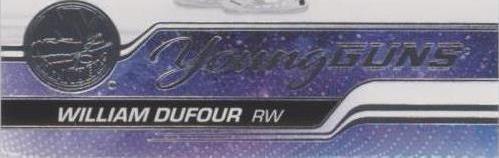 2023-24 Upper Deck Series 1 - William Dufour #206