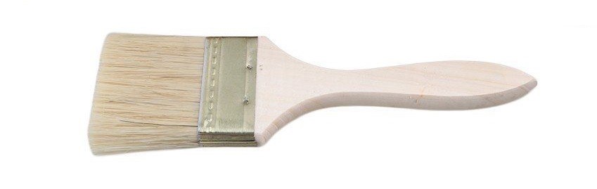 Pennello Pennellessa 3" 7,62cm Legno Per Pittura Smalto Ritocco Vernice dfh