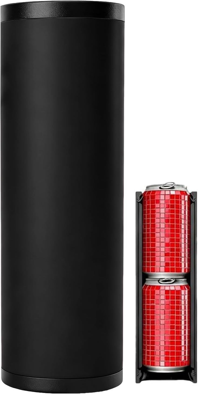 Double Layer Insulated Can Cooler - Neoprene Drink Holder for 12 Oz Cans, Beer S