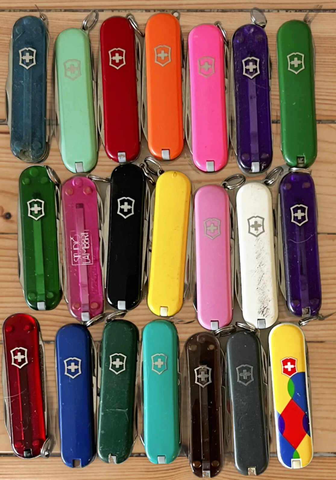 Victorinox Swiss Army Classic SD 58mm Pocket Knife Assorted Colors 7 tools