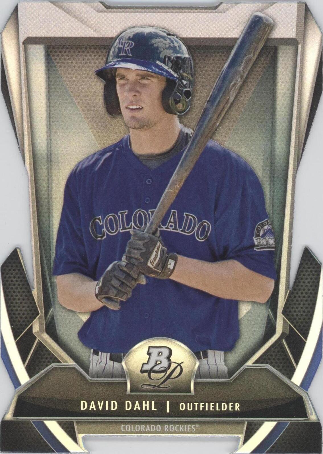 Bowman Platinum 2013 - David Dahl #CES-DD