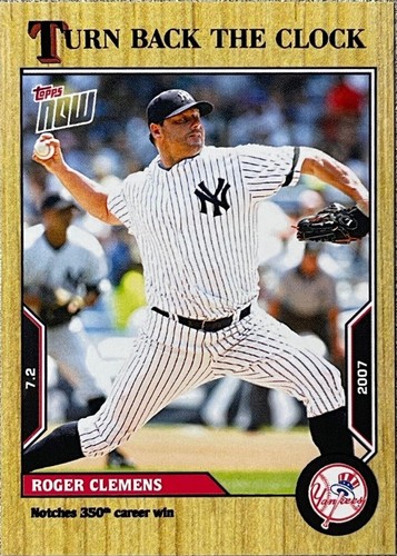 2022 Topps Now Turn Back the Clock - Roger Clemens #94