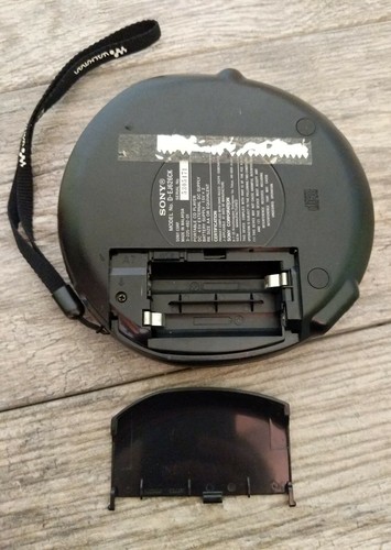 Sony CD Walkman D-EJ626CK Discman G-Protection Portable CD Player Black TESTED