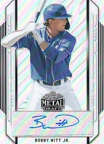 2021 Leaf Metal Draft - Bobby Witt Jr. #BA-BWJ