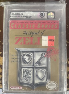 The LEGEND of ZELDA  ️ NEW SEALED Grade 80 VGC (Nintendo NES 1993)