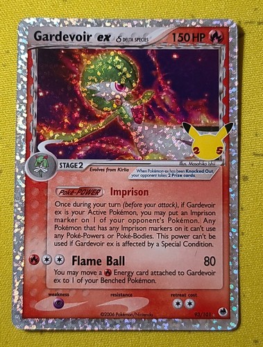 ポケモンカードゲーム GARDEVOIR EX-HOLO 25th PSA10 PSA 10 Gardevoir ex 015/025 25th Anniversary Holo Promo