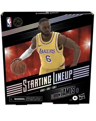 NBA Basketball - LeBron James L.A. Lakers Starting Lineup 6  Scale Action Figure