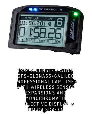Starlane Corsaro-II R Kart and Scooter Data System/Logger GPS (CORS2RKB)