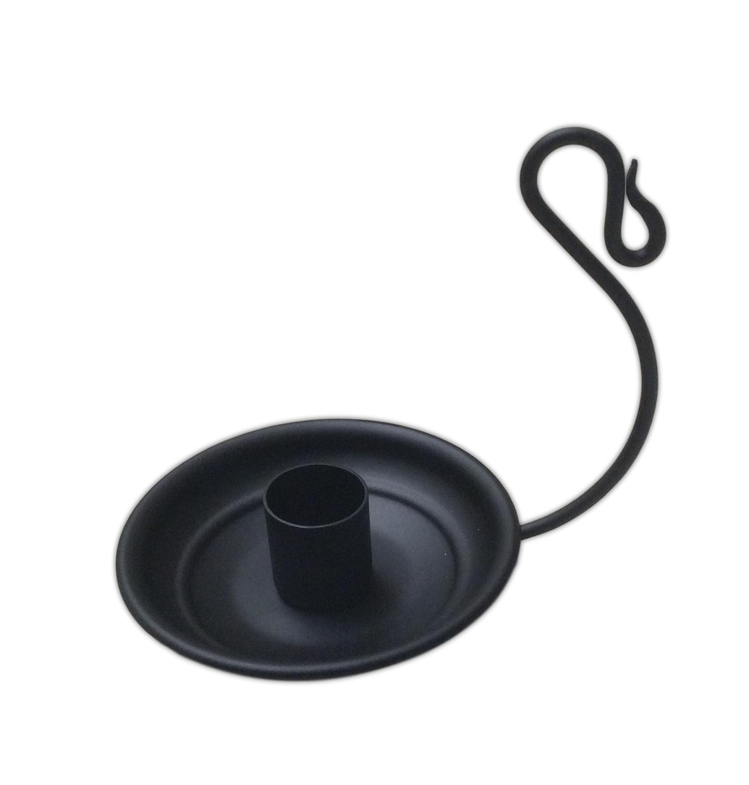 Teardrop TAPER CANDLE HOLDER, Vintage-Look Metal, by The Country House