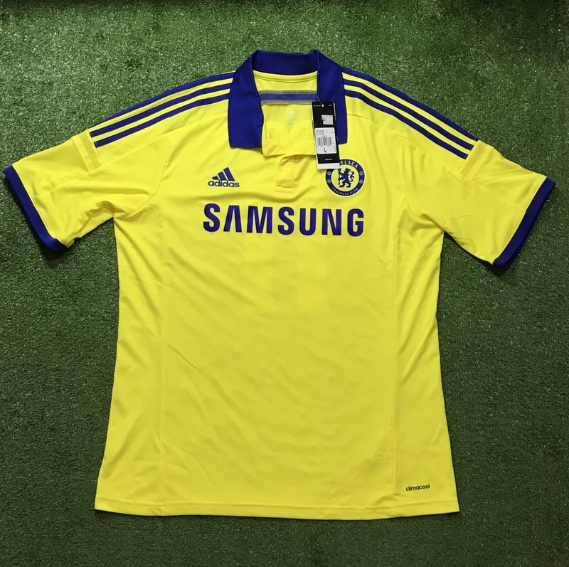 Men adidas Chelsea Away 2015 #11 DROGBA NEW Camisa Trikot ...