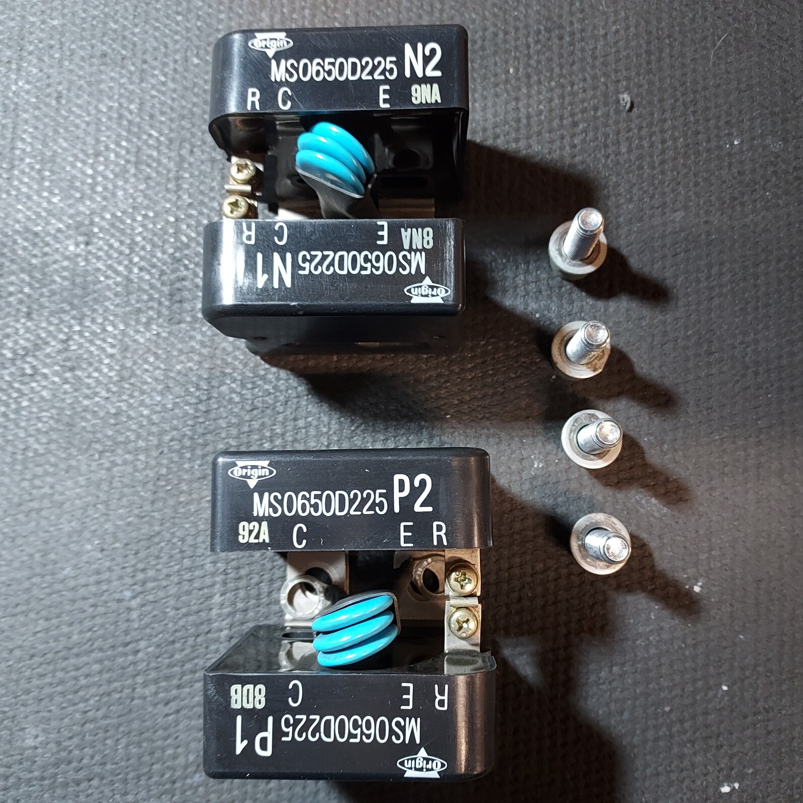 専用　channel s twin pin5.7 Origin / Yaskawa MS0650D225 P1 & P2 / N1 & N2 IGBT Snubber