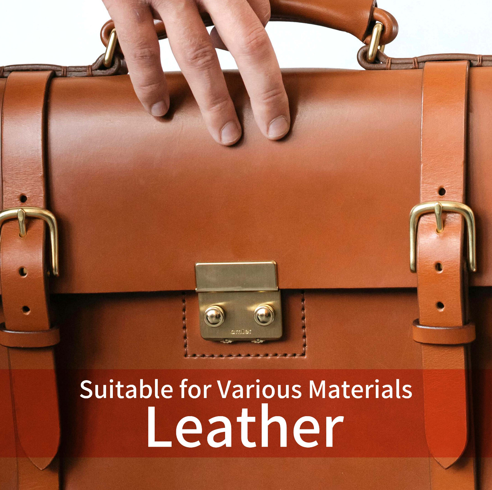 Snap Fasteners Tool Pressing Machine Ring Studs Pliers Fastener Kit w/ Hole Part