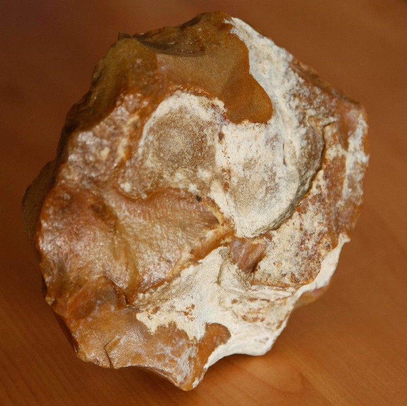 Amazing & Hudge Levallois Nucleus / Core - Acheulean - France, 150mm, 1500g