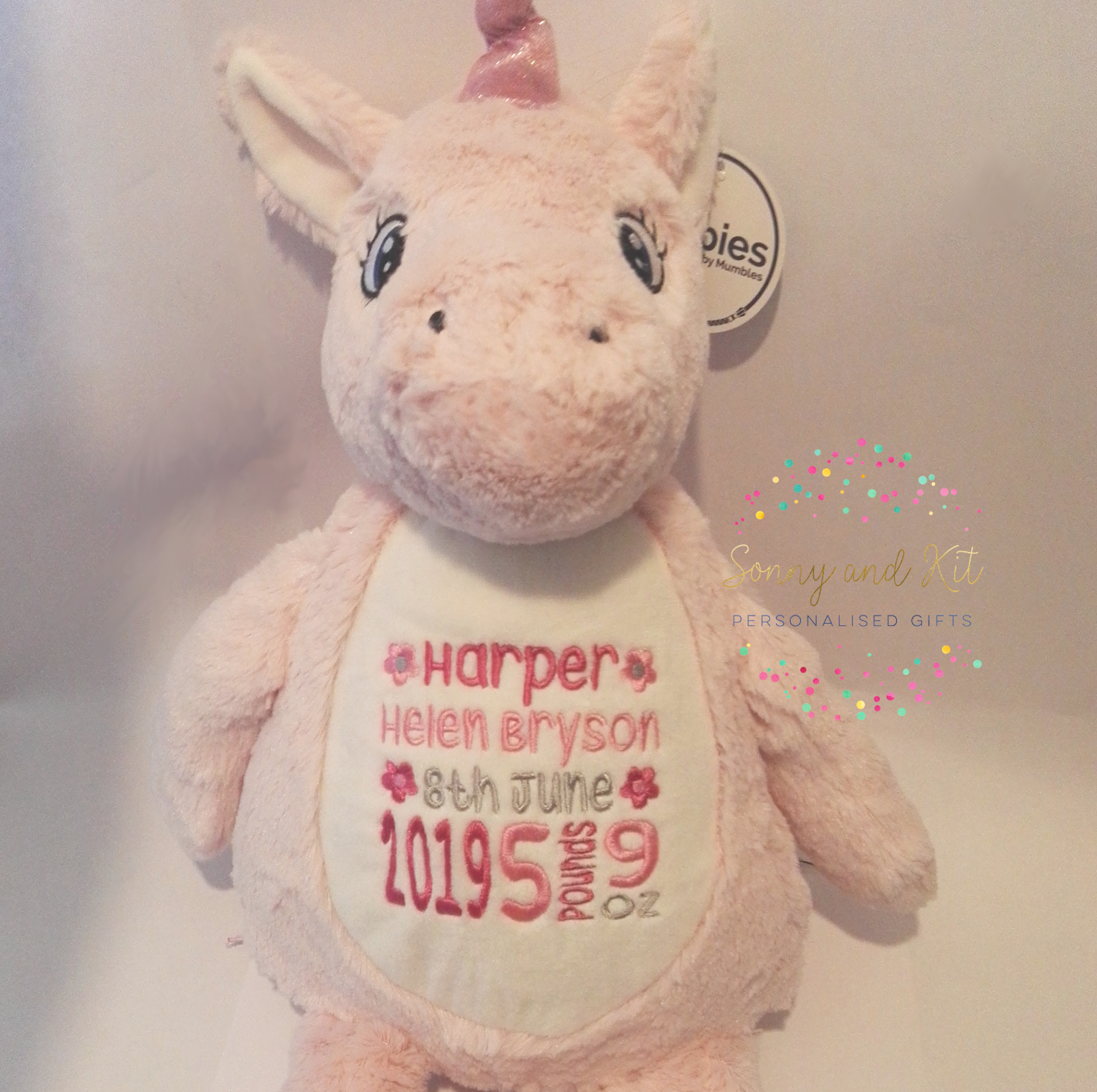 personalised baby girl toys