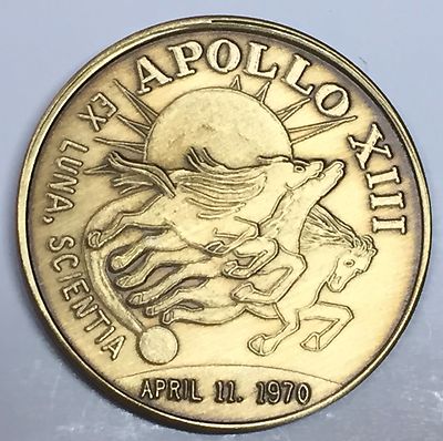 N313 NASA SPACE COIM / MEDAL, APOLLO 13 | eBay