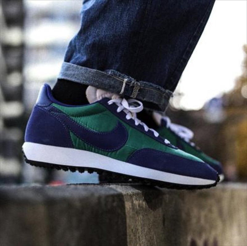 nike tailwind 79 green white
