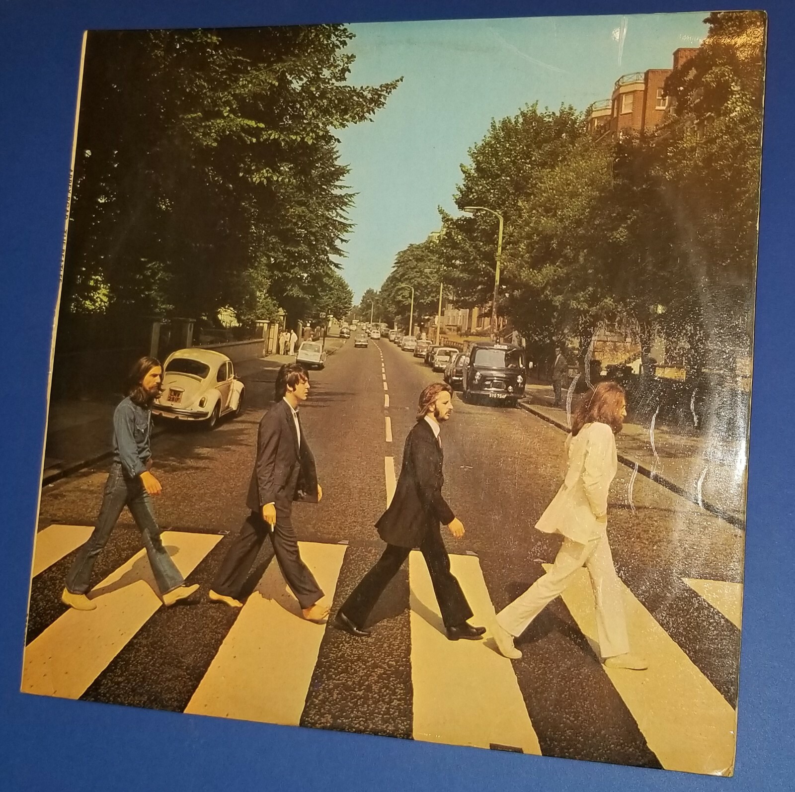 THE BEATLES ABBEY ROAD rare 1969 vinyl LP NO HER MAJESTY Drain visible Yex 749A THE BEATLES ABBEY ROAD rare 1969 vinyl LP NO HER MAJESTY Drain visible Yex 749A