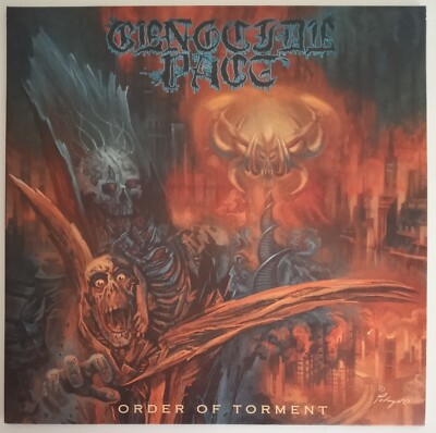 Genocide Pact - Order Of Torment LP, Relapse Records, Death Metal, Color, New