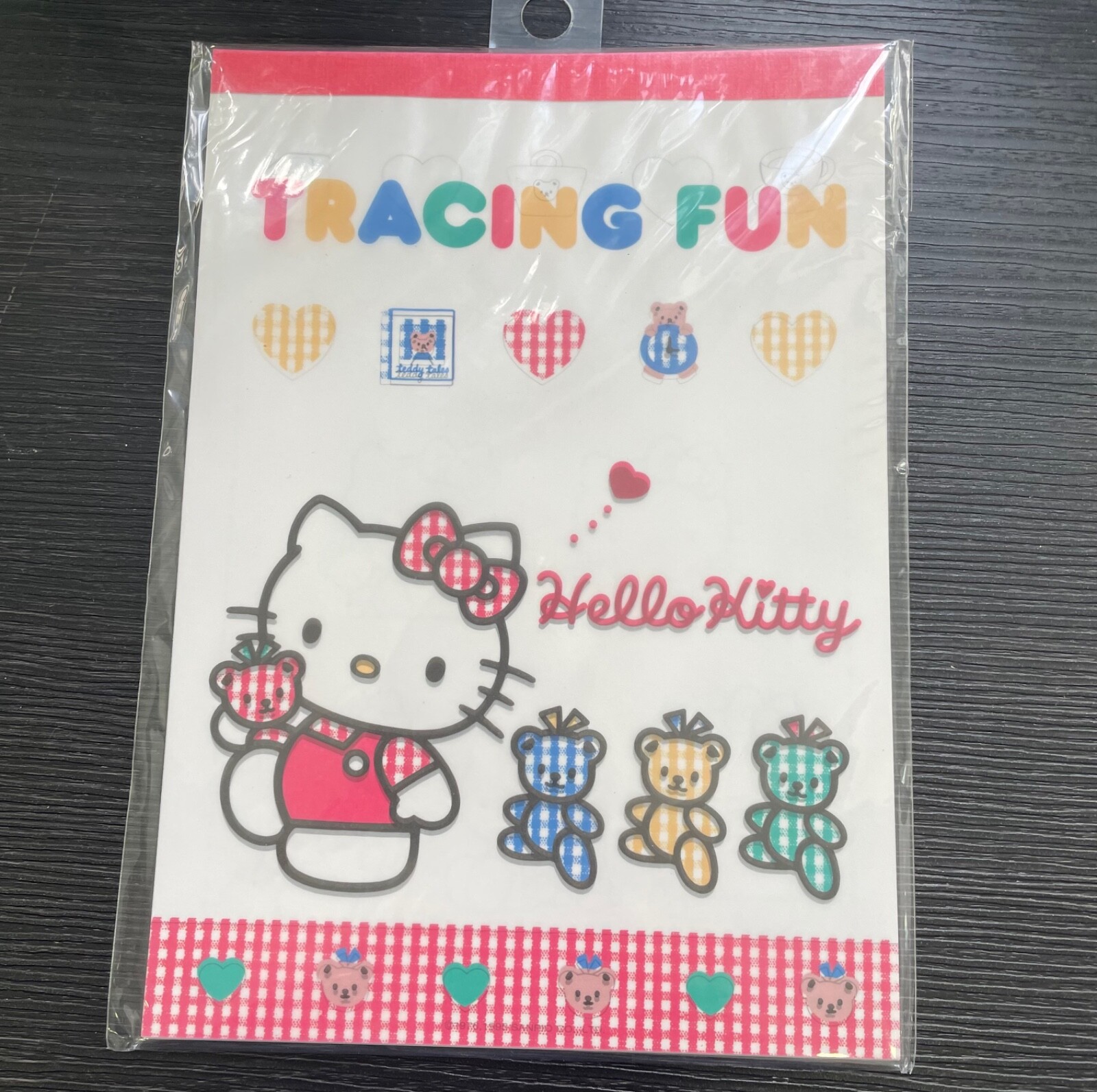 Vintage and Rare Sanrio 1995 New Hello Kitty tracing fun