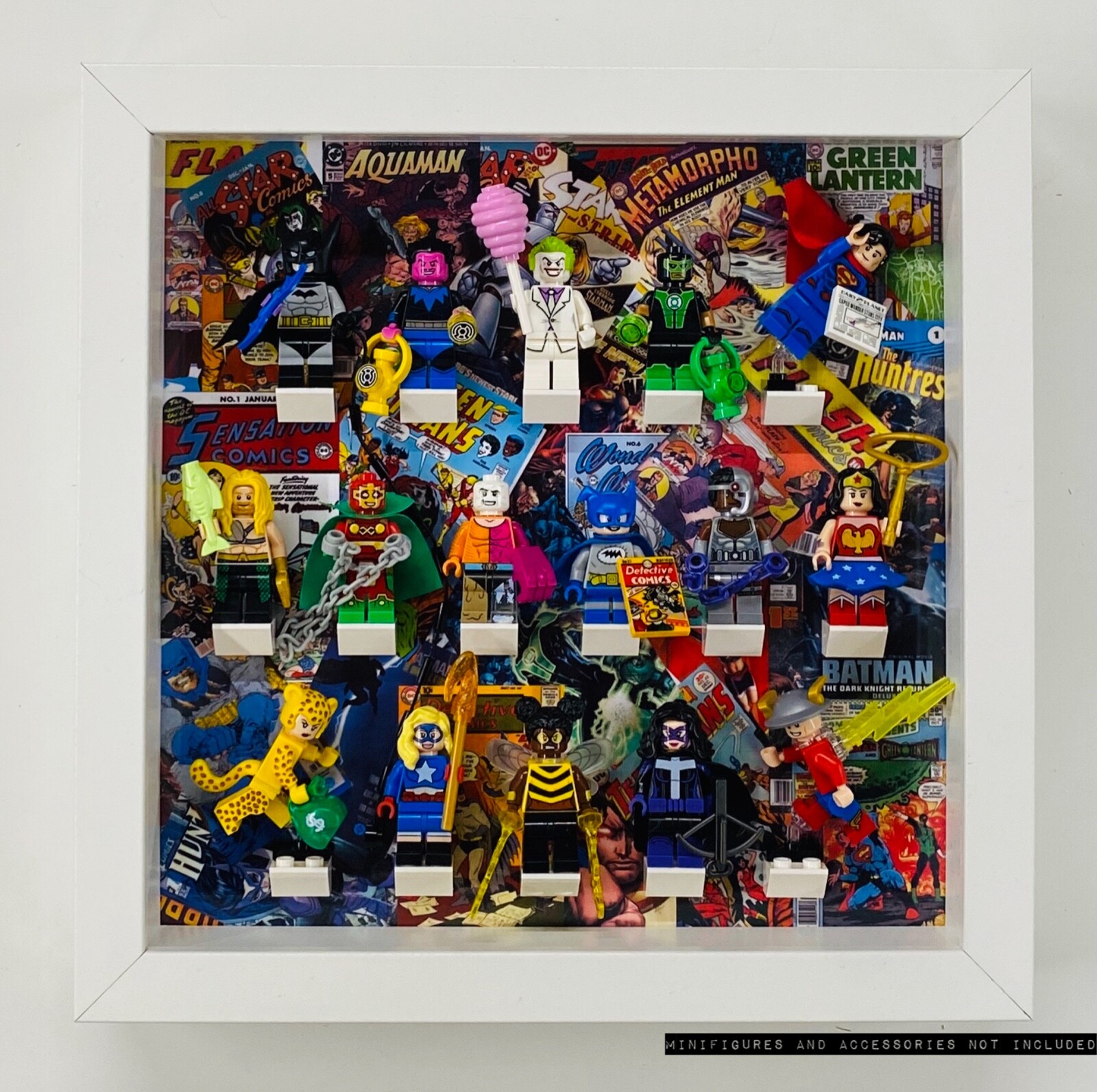 Figurine Display Cadre Lego Dc Comics Super Heroes Series Fcm